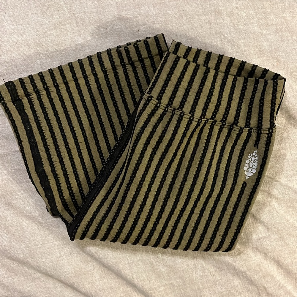 Free People Movement Tighten Up Striped Shorts - Picture 4 of 4